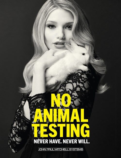 Sin pruebas en animales